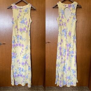 Vintage California Concept floral maxi dress